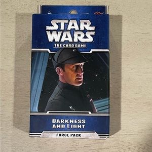 STAR WARS The Card Game. Darkness and Light, Force Pack. BRAND NEW/ SEALED